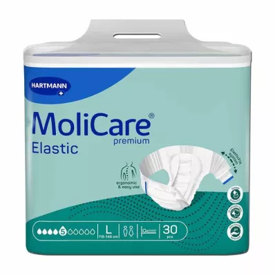 MoliCare® Premium Elastic Slip 5 kapi veličina L, 30 kom MoliCare® Premium Elastic Slip 5 kapi veličina L, 30 kom