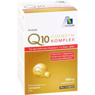 COENZYM Q10 100 mg kapsule + vitamini + minerali, 120 kom