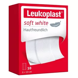 LEUKOPLAST mekani bijeli gips 6x10 cm, 10 kom