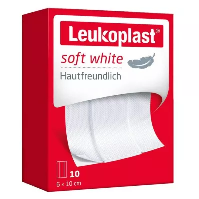 LEUKOPLAST mekani bijeli gips 6x10 cm, 10 kom