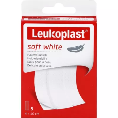 LEUKOPLAST meki bijeli gips 4x10 cm, 5 kom