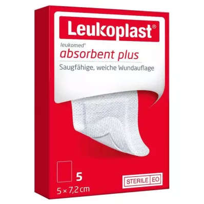 Leukoplast Leukomed sterilna obloga za rane 5x7,2 cm, 5 kom