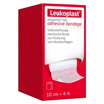 Leukoplast Elastomull ljepljivi fiksirajući zavoj elastični 10 cmx4 m, 1 kom