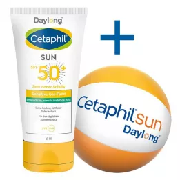 CETAPHIL Sun Daylong SPF 50+ sensual gel fluid za lice, 50 ml