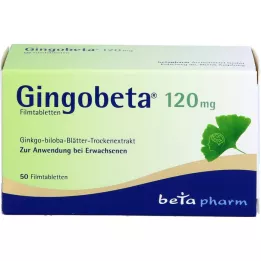 GINGOBETA 120 mg filmom obložene tablete, 50 kom