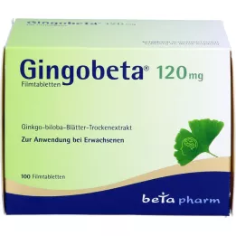 GINGOBETA 120 mg filmom obložene tablete, 100 kom