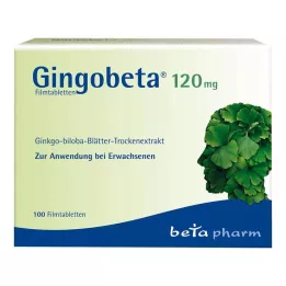 GINGOBETA 120 mg filmom obložene tablete, 100 kom
