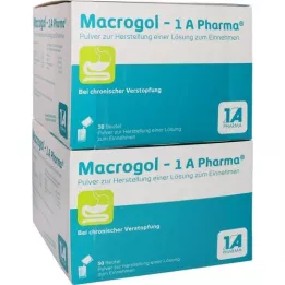 MACROGOL-1A Pharma Plv.z.Her.e.Lsg.z.Eingehen, 100 kom