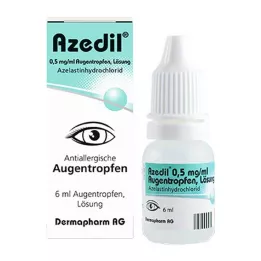 AZEDIL 0,5 mg/ml kapi za oči otopina, 6 ml