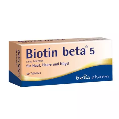 Biotin beta 5 tablete, 60 kom