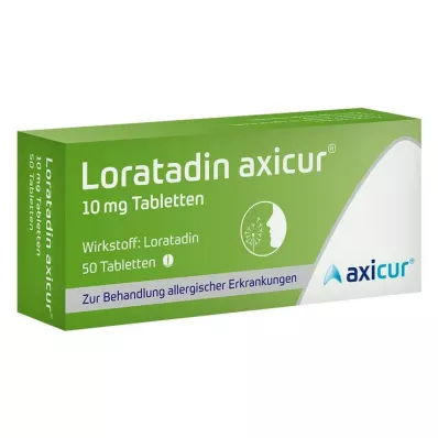 Loratadine axicur® 10 mg tablete, 50 kom