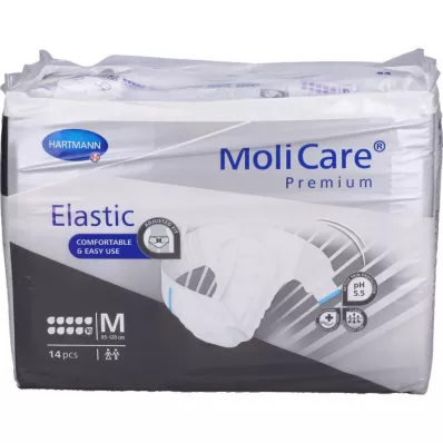 MOLICARE Premium elastične gaćice 10 drops veličina M, 14 kom