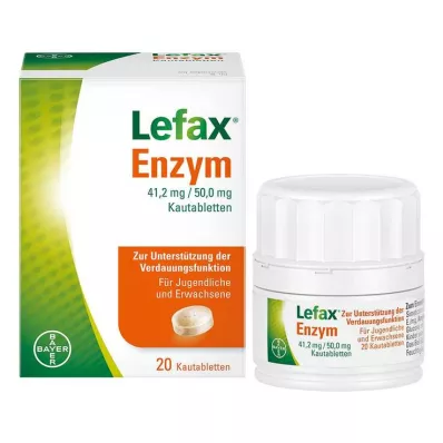 Lefax enzim tablete za žvakanje, 20 kom Lefax enzim tablete za žvakanje, 20 kom