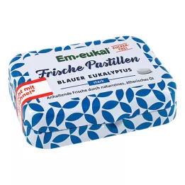 EM Eukal Fresh pastile plavi bez eukaliptusa, 20 g