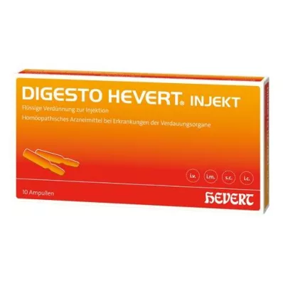 DIGESTO Hevert injekt ampule, 10X2 ml