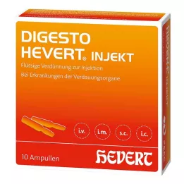 DIGESTO Hevert injekt ampule, 10X2 ml