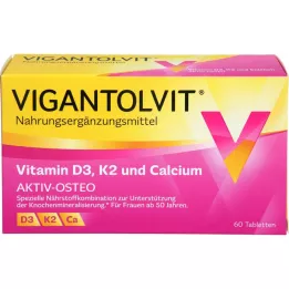 VIGANTOLVIT Vitamin D3 K2 Kalcij filmom obložene tablete, 60 kom