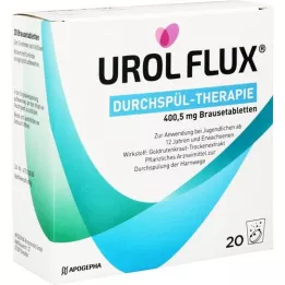 UROL FLUX Flushing therapy 400,5 mg šumeća tableta, 20 kom