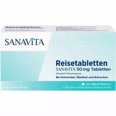 Putne tablete Sanavita 50 mg tablete, 20 kom