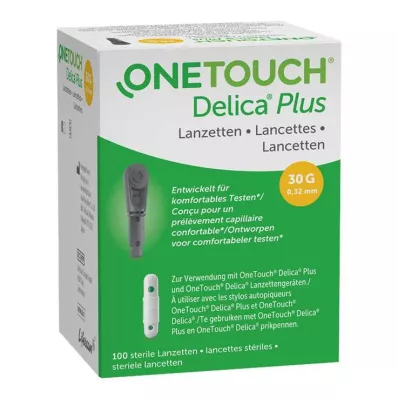 One Touch Delica Plus lancete s iglama, 100 kom