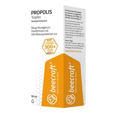 BEECRAFT Propolis kapi koncentrat za ispiranje usta, 50 ml