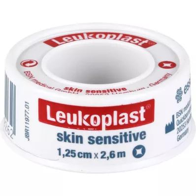 LEUKOPLAST Skin Sensitive 1,25 cmx2,6 m sa zaštitnim štitom, 1 kom