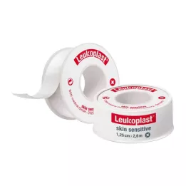 LEUKOPLAST Skin Sensitive 1,25 cmx2,6 m sa zaštitnim štitom, 1 kom