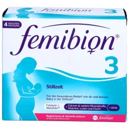FEMIBION Kombinirano pakiranje od 3 komada za dojenje, 2x28 komada