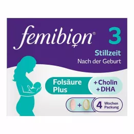 FEMIBION Kombinirano pakiranje od 3 komada za dojenje, 2x28 komada
