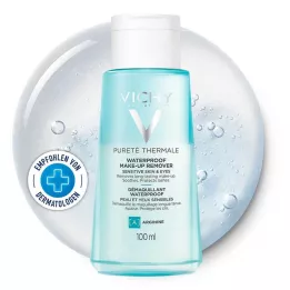 Vichy Purete Thermale vodootporan skidač šminke s očiju / R, 100 ml