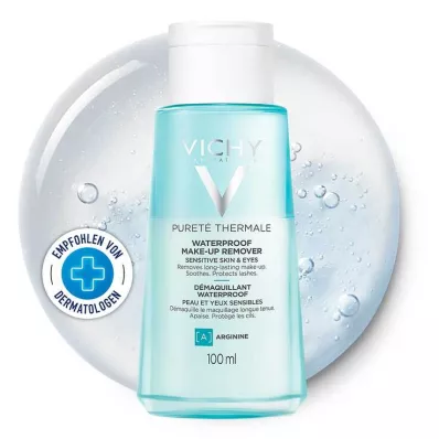 Vichy Purete Thermale vodootporan skidač šminke s očiju / R, 100 ml Vichy Purete Thermale vodootporan skidač šminke s očiju / R, 100 ml