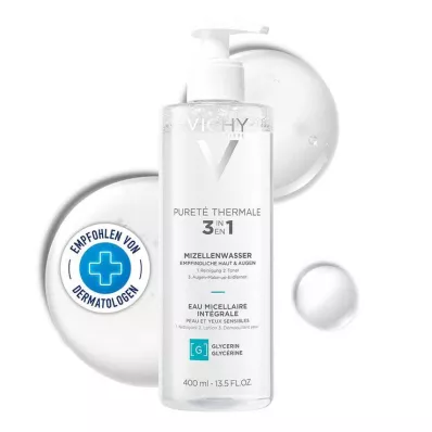 VICHY PURETE Thermal Mineral Micellar Fluid Sens., 400 ml