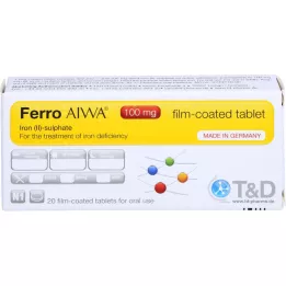 FERRO AIWA 100 mg filmom obložene tablete, 20 kom