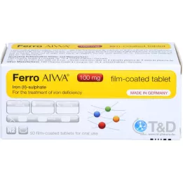 FERRO AIWA 100 mg filmom obložene tablete, 50 kom