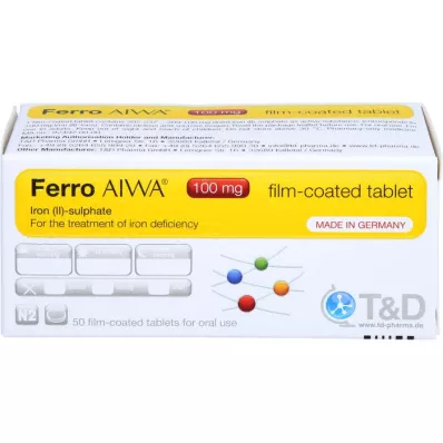 FERRO AIWA 100 mg filmom obložene tablete, 50 kom
