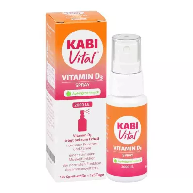 Kabivital 2.000 I.e.D3 Sprej s okusom jabuke (25 ml)