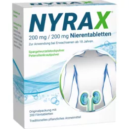 NYRAX 200 mg/200 mg tablete za bubrege, 200 kom