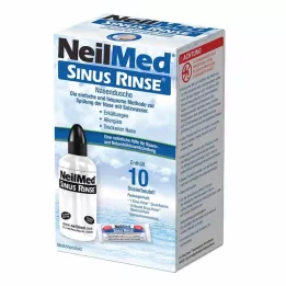 NEILMED Ispiranje sinusa Nas.du.+Nas.Sp.Salt 10 DosBtl, 1 p