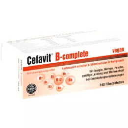 CEFAVIT B-complete filmom obložene tablete, 240 kom