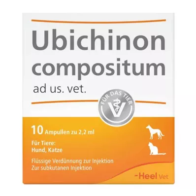 UBICHINON compositum ad us.vet.ampule, 10 kom
