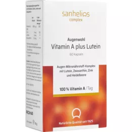 SANHELIOS Eye well-being vitamin A plus lutein kapsule, 60 kom