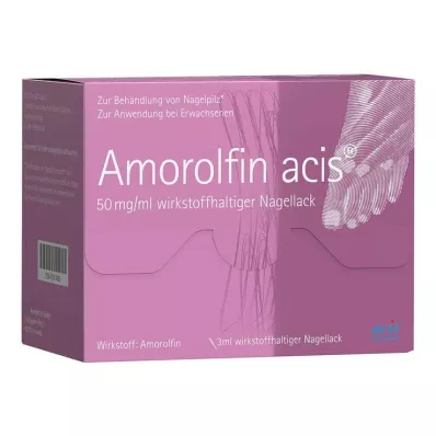 Amorolfin acis® 50 mg/ml aktivni lak za nokte, 3 ml Amorolfin acis® 50 mg/ml aktivni lak za nokte, 3 ml