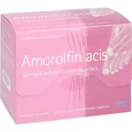 AMOROLFIN acis 50 mg/ml sadržaj aktivnog sastojka. Lak za nokte, 6 ml