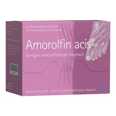 Amorolfin acis® 50 mg/ml aktivni lak za nokte, 6 ml