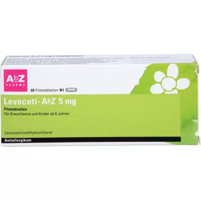 LEVOCETI-AbZ 5 mg filmom obložene tablete, 20 kom