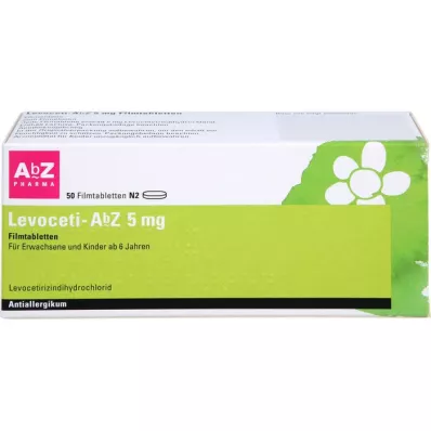 LEVOCETI-AbZ 5 mg filmom obložene tablete, 50 kom