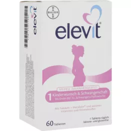 ELEVIT 1 želja za rađanjem djece &amp; tablete za trudnoću, 1x60 kom