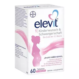 ELEVIT 1 želja za rađanjem djece & tablete za trudnoću, 1x60 kom