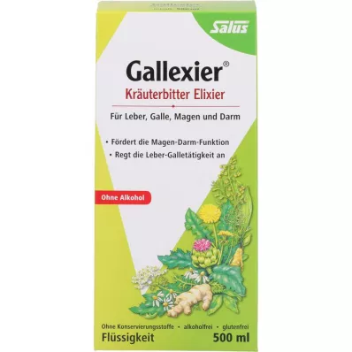 GALLEXIER Biljne grenčice Elixir Salus Flü.z.E., 500 ml