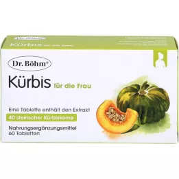 DR.BÖHM Pumpkin za žene tablete, 60 kom